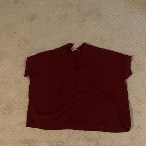 Maroon Professional Blouse